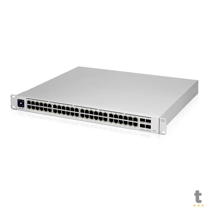 Switch 48 Portas Gigabit 10/100/1000 + 04 Sfp Ubiquiti Unifi Gerenciavel - USW-PRO-48