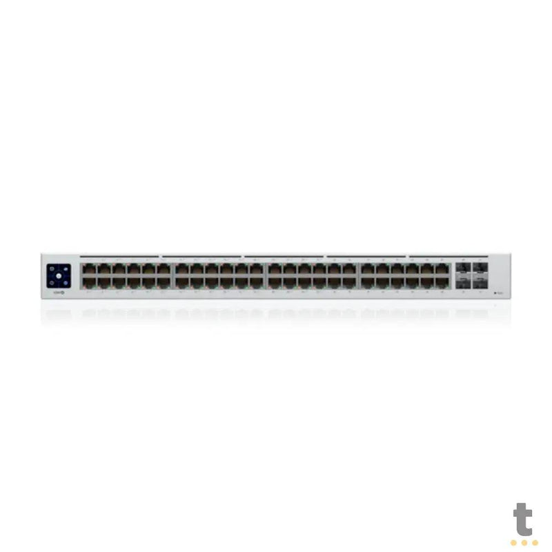 Switch 48 Portas (32 PoE+) Gigabit 10/100/1000 + 04 Sfp Ubiquiti Unifi Gerenciavel - USW-48-POE