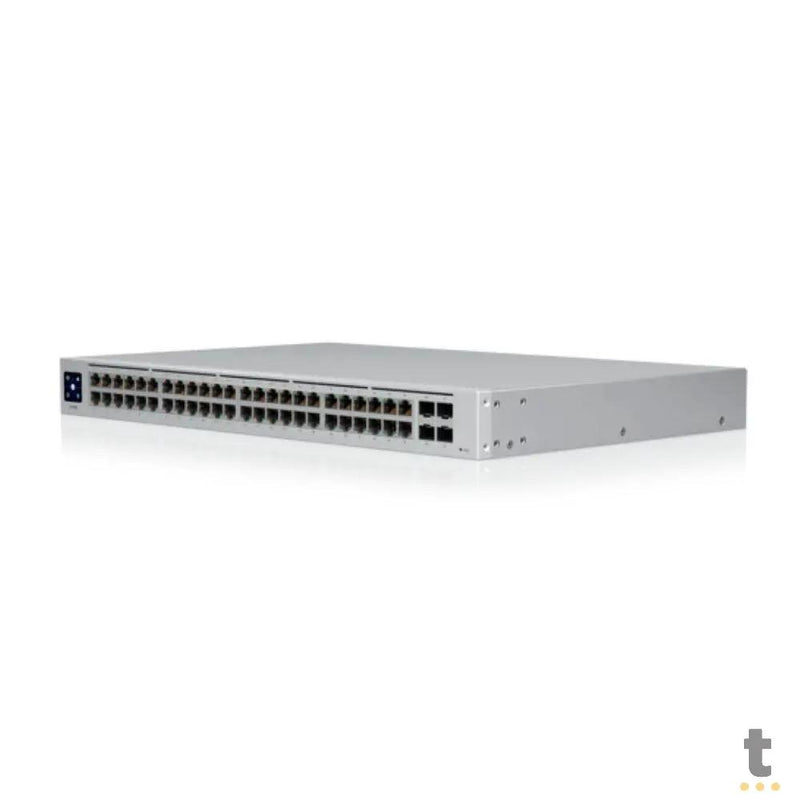 Switch 48 Portas (32 PoE+) Gigabit 10/100/1000 + 04 Sfp Ubiquiti Unifi Gerenciavel - USW-48-POE
