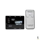 Switch Hdmi 3 Portas Knup 1080p - KP-3464 - Conecta Até 3 Aparelhos Em 1 Monitor
