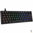 Teclado Gamer Mecanico Akko 3068S Switch Akko Orange RGB Preto