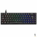 Teclado Gamer Mecanico Akko 3068S Switch Akko Orange RGB Preto