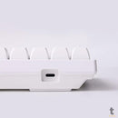 Teclado Gamer Mecanico Akko Asa 3068V2 Switch Jelly Pink RGB Branco