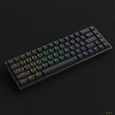 Teclado Gamer Mecanico Akko Asa 3068V2 Switch Jelly Pink RGB Preto