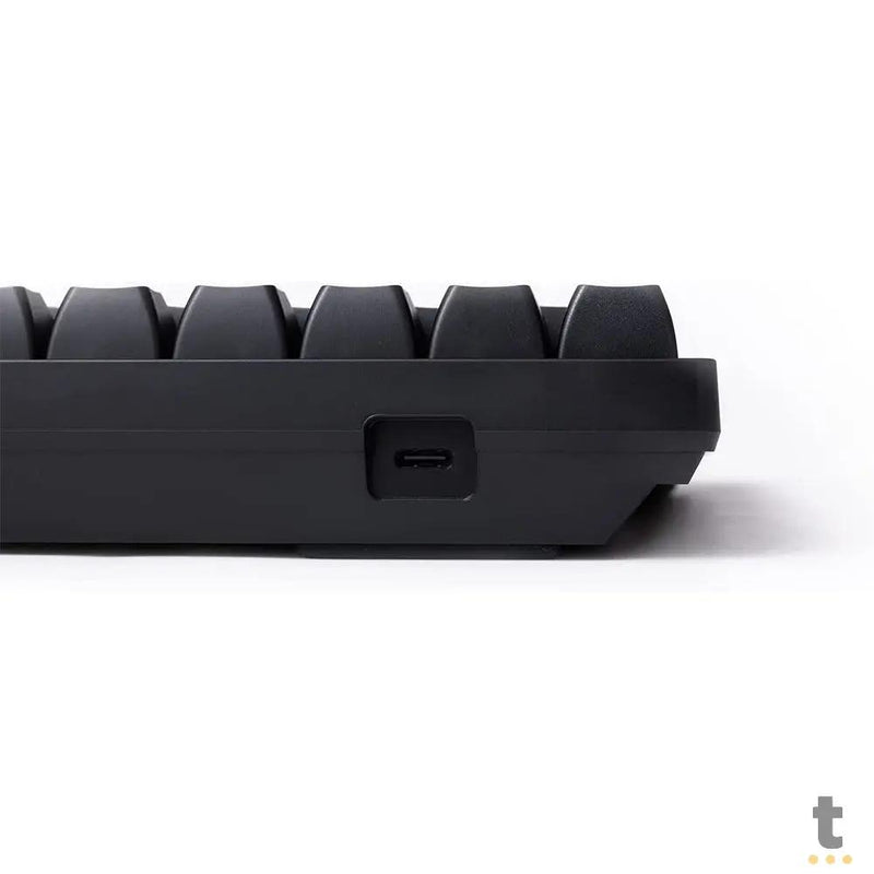 Teclado Gamer Mecanico Akko Asa 3068V2 Switch Jelly Pink RGB Preto