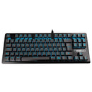 Teclado Gamer Mecanico Gamdias Led Azul Preto - HERMES E2 BLUE (BR/RED)