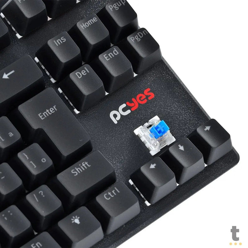 Teclado Gamer Mecanico PCYes KL7 Outemu Blue Abnt2 RGB - 32895