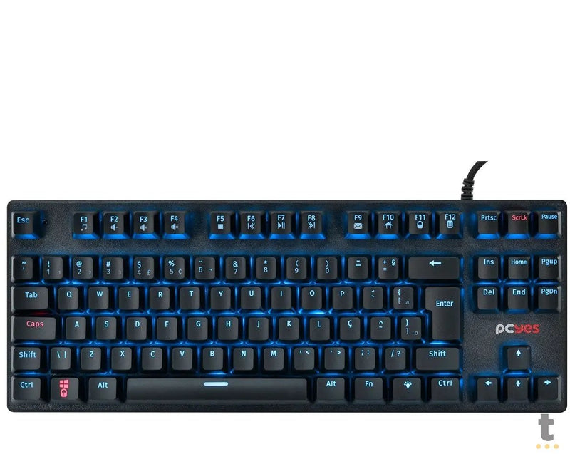 Teclado Gamer Mecanico PCYes KL7 Outemu Blue Abnt2 RGB - 32895