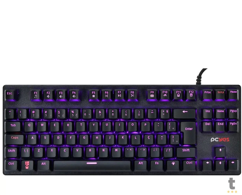 Teclado Gamer Mecanico PCYes KL7 Outemu Blue Abnt2 RGB - 32895