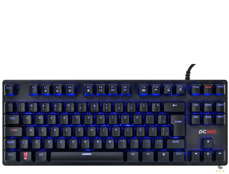 Teclado Gamer Mecanico PCYes KL7 Outemu Blue Abnt2 RGB - 32895