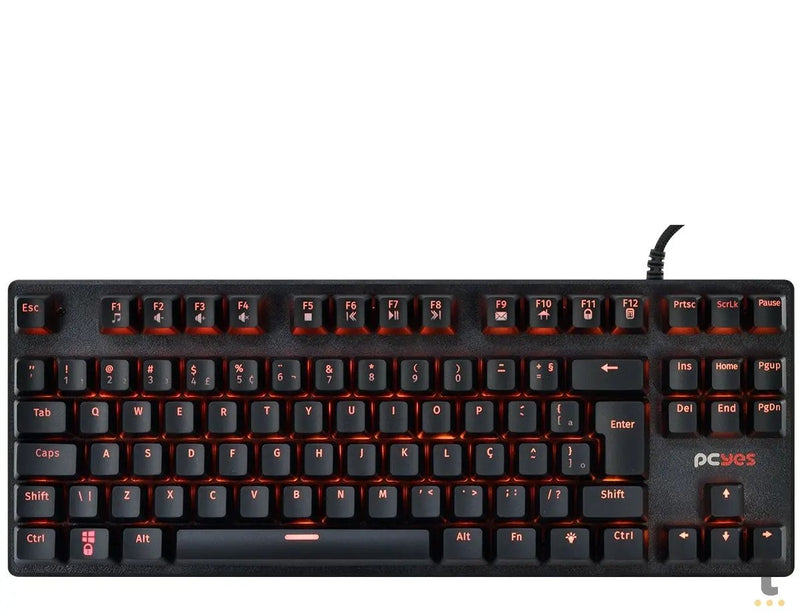 Teclado Gamer Mecanico PCYes KL7 Outemu Blue Abnt2 RGB - 32895