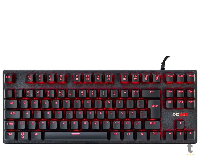 Teclado Gamer Mecanico PCYes KL7 Outemu Blue Abnt2 RGB - 32895
