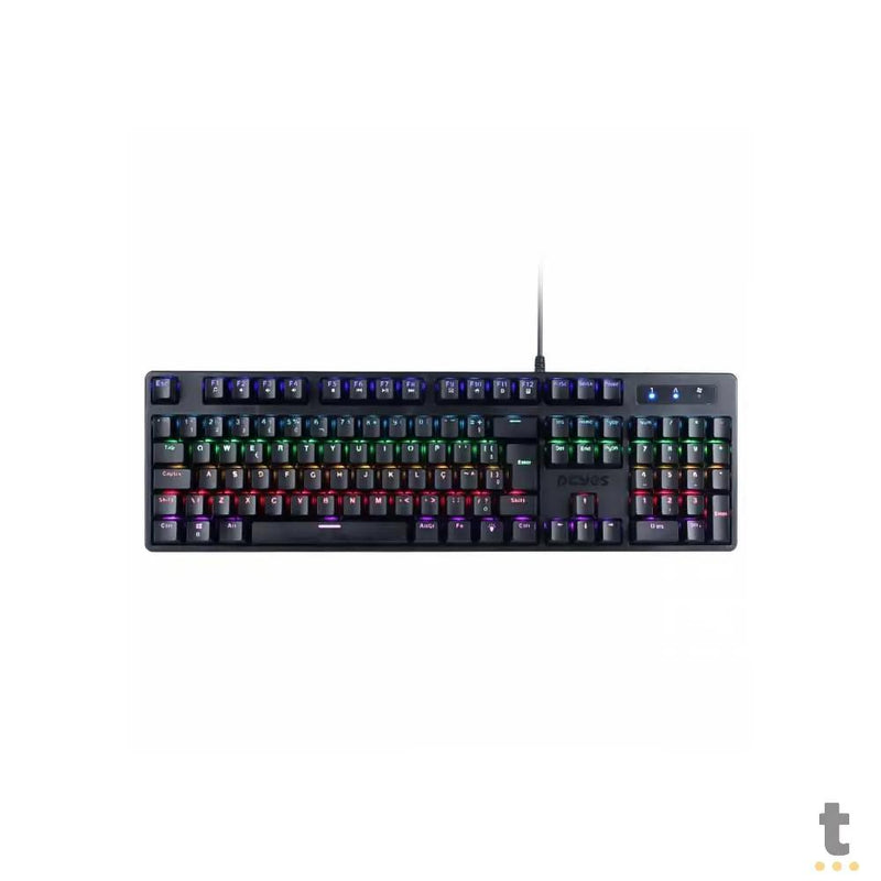 Teclado Gamer Mecanico PCYes Kratz Outemu Blue Hotswap Abnt2 RGB - PKOHBLRGB