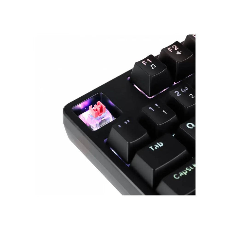 Teclado Gamer Mecanico PCYes Kratz Outemu Red Hotswap Abnt2 RGB Preto - PKOHRDRGB