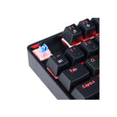 Teclado Gamer Mecanico PCYes TKL Neron Outemu Blue Hotswap Led Vermelho - PNOHBLV