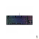 Teclado Gamer Mecanico PCYes TKL Neron Outemu Brown Hotswap RGB Preto - PNOHBWRGB
