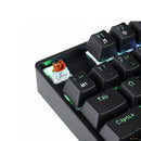 Teclado Gamer Mecanico PCYes TKL Neron Outemu Brown Hotswap RGB Preto - PNOHBWRGB