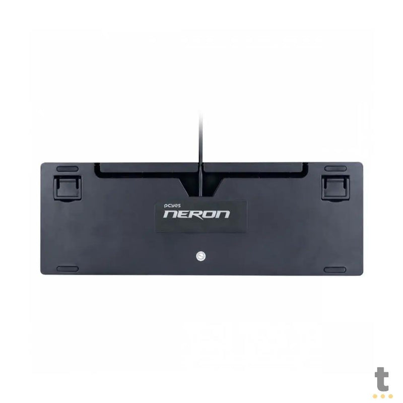 Teclado Gamer Mecanico PCYes TKL Neron Outemu Brown Hotswap RGB Preto - PNOHBWRGB