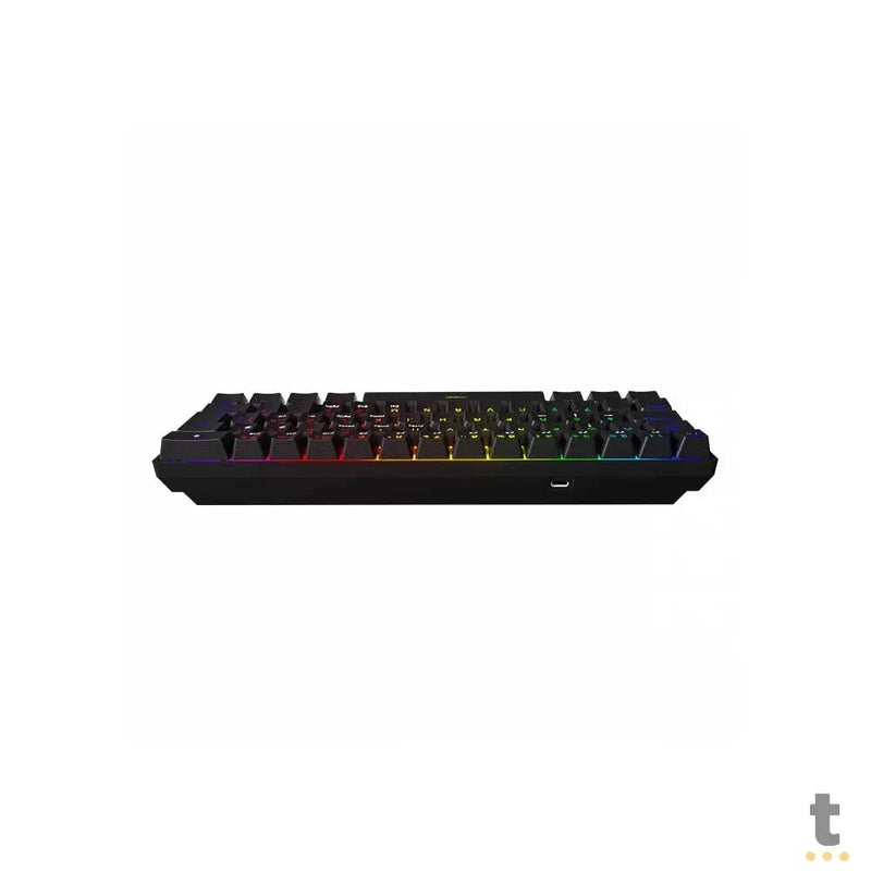 Teclado Gamer Mecanico PCYes Zot Outemu Brown Hotswap Abnt2 RGB Preto - PZOHBWRGB