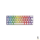 Teclado Gamer Mecanico PCYes Zot Outemu Brown Hotswap RGB Branco - PZWOHBWRGB