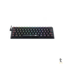 Teclado Gamer Mecânico Redragon Anivia RGB Switch Marrom Preto - K614-RGB (PT-BROWN)