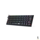 Teclado Gamer Mecânico Redragon Anivia RGB Switch Marrom Preto - K614-RGB (PT-BROWN)
