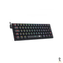 Teclado Gamer Mecânico Redragon Anivia RGB Switch Marrom Preto - K614-RGB (PT-BROWN)