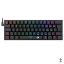 Teclado Gamer Mecânico Redragon Anivia RGB Switch Vermelho Preto - K614-RGB (PT-RED)