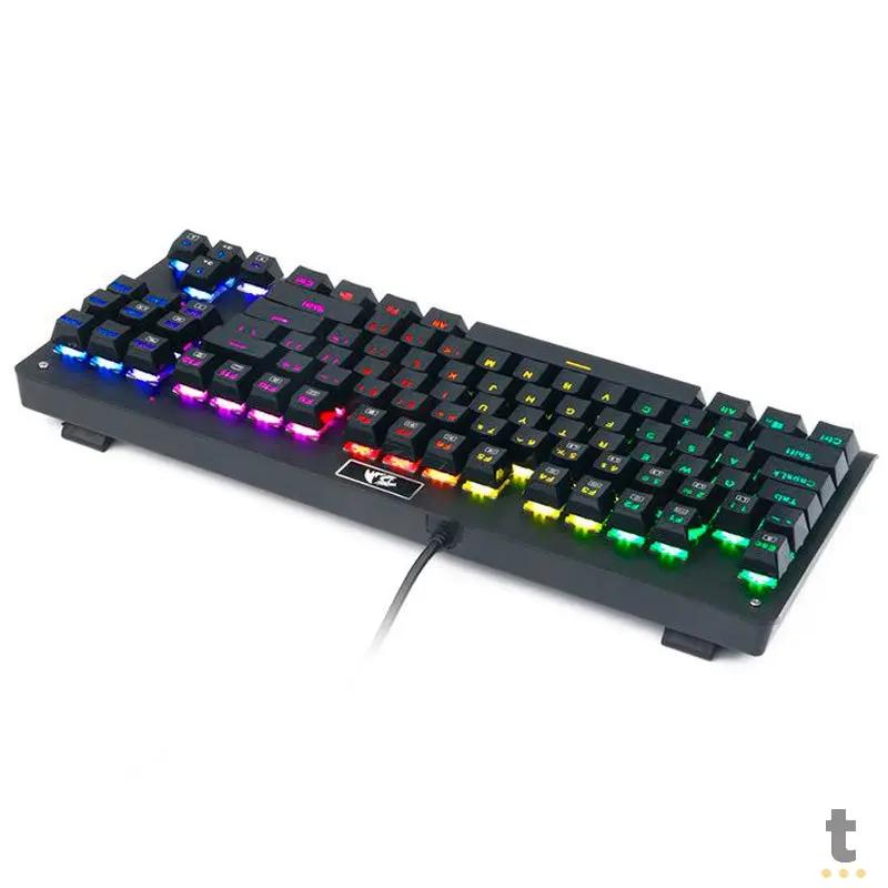 Teclado Gamer Mecanico Redragon Dark Avenger RGB - K568RGB-2 (Switch Red)