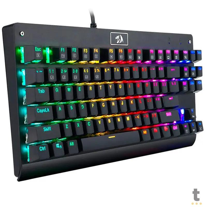 Teclado Gamer Mecanico Redragon Dark Avenger RGB - K568RGB-2 (Switch Red)