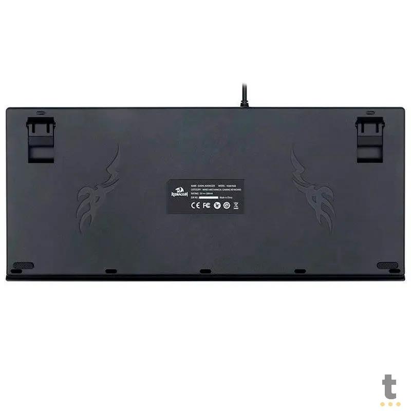 Teclado Gamer Mecanico Redragon Dark Avenger RGB - K568RGB-2 (Switch Red)