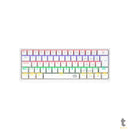 Teclado Gamer Mecanico Redragon Fizz RGB Branco Switch Azul - K617-R-W (PT-BLUE)