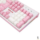 Teclado Gamer Mecânico Redragon Hades Led White Branco e Rosa - K623-WP (PT-BLUE)