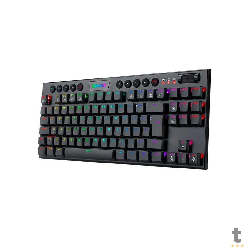 Teclado Gamer Mecanico Redragon Horus RGB Switch Brown - K622-RGB