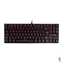 Teclado Gamer Mecanico Redragon Kumara Led Vermelho Switch Brown - K552-2