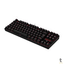 Teclado Gamer Mecanico Redragon Kumara Led Vermelho Switch Brown - K552-2