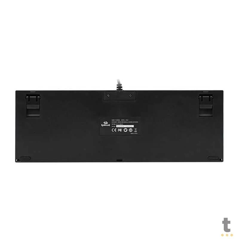 Teclado Gamer Mecanico Redragon Kumara Led Vermelho Switch Brown - K552-2