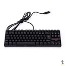 Teclado Gamer Mecanico Redragon Kumara Led Vermelho Switch Brown - K552-2