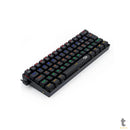 Teclado Gamer Mecânico Redragon Lakshmi Rainbow Preto Switch Preto - K606R (PT-BLACK)