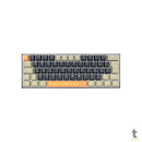 Teclado Gamer Mecânico Redragon Lakshmi Sunset Led Branco Switch Marrom - K606-OG BK GY (PT-BR)