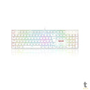 Teclado Gamer Mecânico Redragon Mitra Lunar RGB Branco - K551W-RGB (PT-RED)