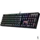 Teclado Gamer Mecanico Redragon Mitra Preto C/ RGB Switch Outemu Brown - K551RGB-1