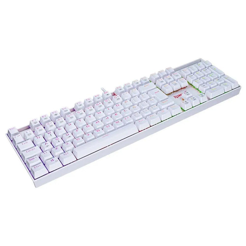 Teclado Gamer Mecânico Redragon Mitra RGB Branco - K551W-RGB (PT-BROWN)