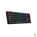 Teclado Gamer Mecanico Sem Fio Redragon Kumara Pro Wireless Rgb Preto Switch Marrom - K552RGB-BRS-B
