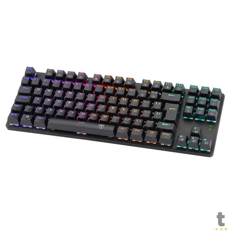 Teclado Gamer Mecanico T-Dagger Bora RGB Switch Outemu Brown - T-TGK315-BR (PT-BROWN)
