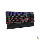 Teclado Gamer Mecanico T-Dagger Destroyer LED Rainbow Switch Azul - T-TGK305-BL (PT-BLUE)