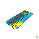 Teclado Gamer Membrana Redragon Brancoala RGB Apoio de Pulso Integrado Personalizado - B502RGB