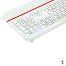 Teclado Gamer Membrana Redragon Karura 2 RGB Branco - K502W-N