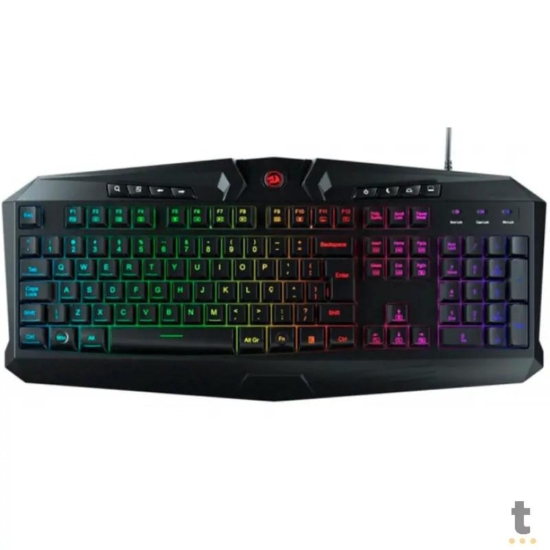 Teclado Gamer  Redragon Harpe Preto C/ RGB - K503 RGB