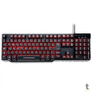 Teclado Gamer Semi Mecanico Warrior Razmig Tc196